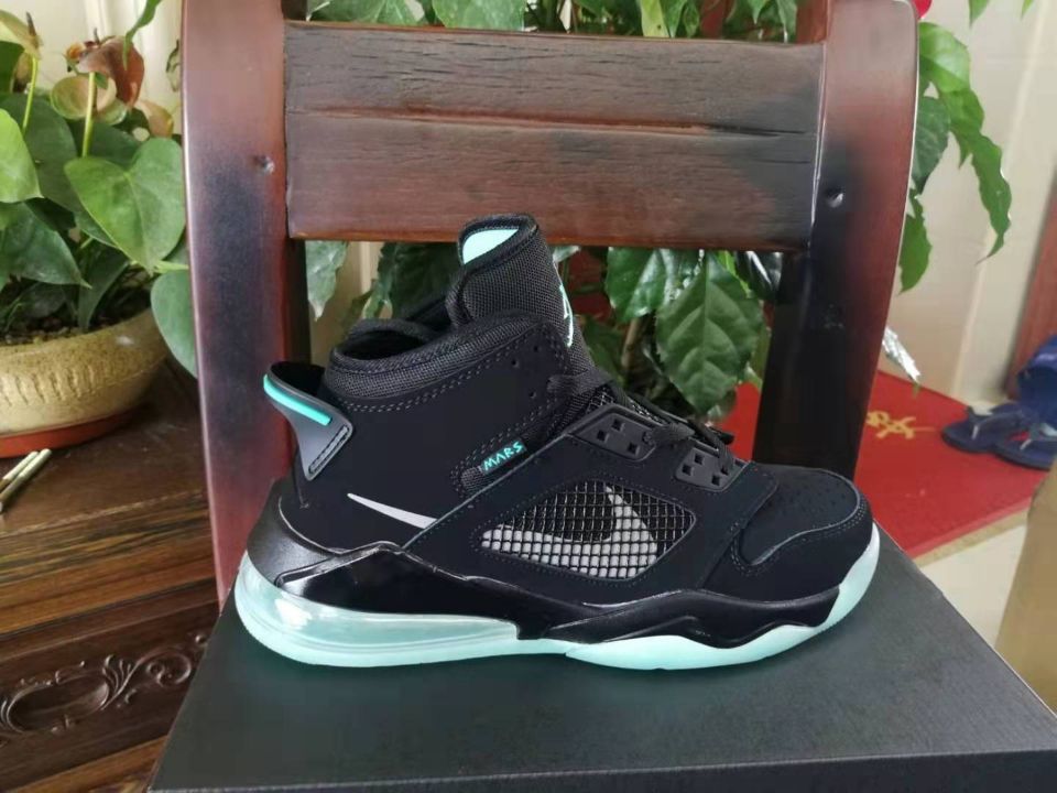 Jordan Mars 270 Black Jade Blue Shoes